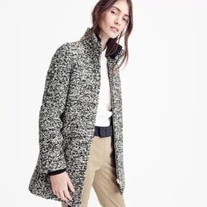 J Crew Boucle Wool Coat